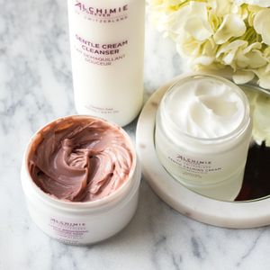 크림 클렌저와 마스크