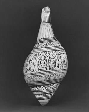 고대 인도, 락슈미-나라야나가 새겨진 조개, 11~12세기