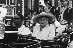 1979년 네덜란드 율리아나 여왕과 아히조 대통령