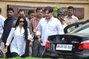 아로라와 당시 남편 아르바즈 칸