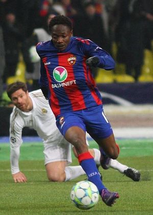 2012년 CSKA 모스크바에서 뛰는 무사