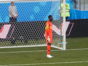 2018년 FIFA 월드컵에서 아이슬란드를 상대로 경기중인 우조호