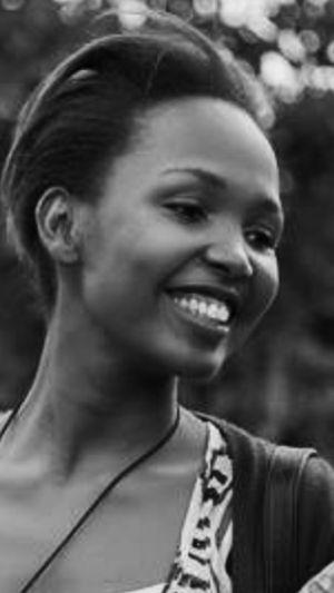 르완다 집단학살 중 살해된 여성의 사진, 키갈리 집단학살 기념관.