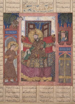 바흐람 구르가 그의 형제 나르시를 대 몽골 샤나메에서 호라산의 총독으로 보낸다.