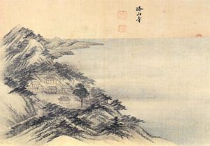 단원 김홍도의 금강사군첩 - 낙산사, 1788년