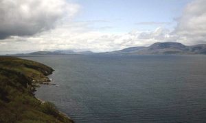 반트리 만. 카사르 일행은 이곳에서 상륙했다고 한다.