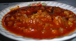 ‘소르포텔’, 매콤한 돼지고기 그레이비