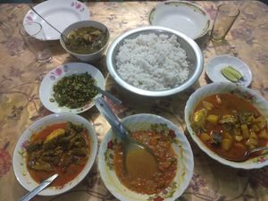 전통 실레티 식단