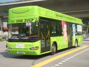 2010년 청소년 올림픽 경기 기간 중의 하이거 KLQ6129G