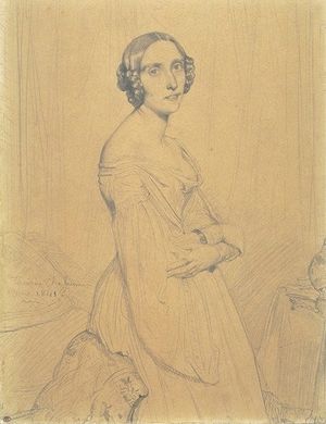 테오도르 샤세리오가 그린 다굴의 초상화(루브르 박물관)