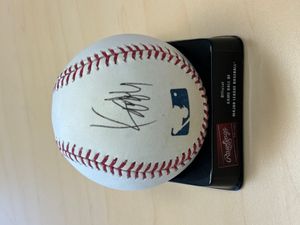 에릭 캔들 사인 야구공 SfN 2009