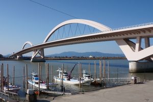 아리아케해 연안 도로・아리아케 치쿠고강 대교