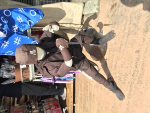 지카타비}}를 착용한 닌자 의상 마네킹