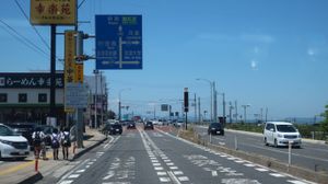 후쿠시마현 아이즈와카마쓰시 기타야나기하라 교차로