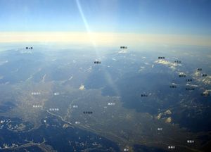 마쓰모토 분지의 사이강과 그 지류해설 없는 이미지는 여기