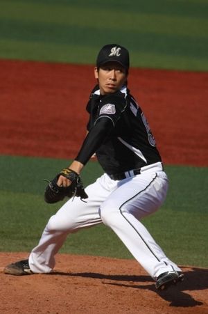 마스다의 투구 폼 (2012년)