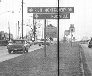 1970년 록빌 시내