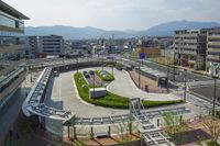 우즈마사텐진가와역 버스터미널