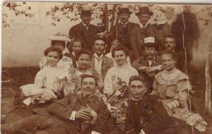 1906년 밀란 호자의 지지자들