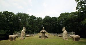 대한민국 고양 서오릉 내에 있는 순회세자와 공회빈의 묘인 순창원