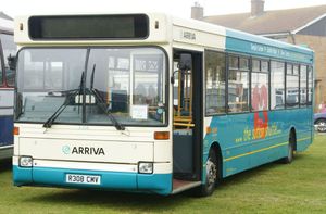 아리바 사우스엔드 Plaxton Pointer 차체 데니스 다트 SLF