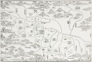 시버 바치}})이 만주족 이리 지역]] 지도. 현재의 [[차푸차얼 시버 자치현]]의 위치와 정확히 일치한다.