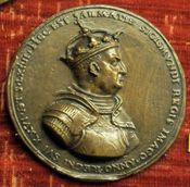 조반니 마리아 모스카가 제작한 지그문트 1세의 옆모습이 담긴 메달