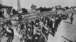 프루슈쿠프에서 추방된 바르샤바 봉기에서 추방된 폴란드인