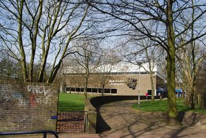 2009년 4월, 구 블랙 라이온 레저 센터(현 메드웨이 파크)의 모습.