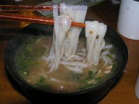 베트남의 쌀국수 포 조리 예시