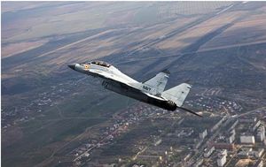 인도 해군 MiG-29K의 급상승 비행