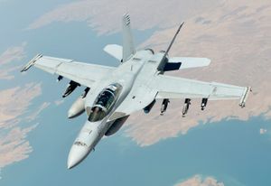 2017년 중동 전투 임무 중인 호주 F/A-18F