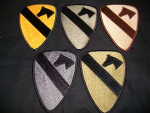 A급/OG-107, BDU, DCU, UCP, OCP 견장 소매 휘장