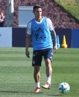 바이에른 뮌헨에서의 하메스 (2018년)