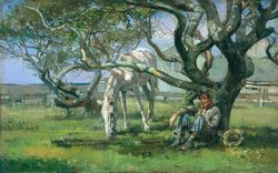 테오도르 로빈슨의 그림 낸터킷, 1882