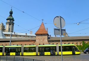 현대적인 Electron T5L64 트램