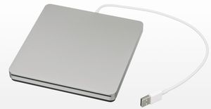 외장 드라이브의 예. USB 케이블로 연결하는 타입.(사진은 Apple USB SuperDrive)