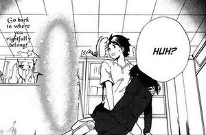 만화판은 마코토 콘노가 카즈코 요시야마가 후카마치 카즈오와 작별 인사를 한 후 의식을 잃고 있는 것을 발견하는 꿈을 꾸는 장면으로 시작된다.