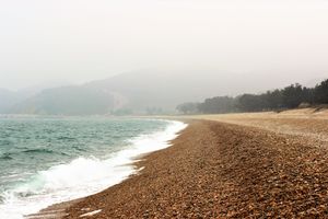 옹진 백령도 남포리 콩돌해안