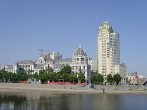 톈진시 허베이 구를 흐르는 하이허