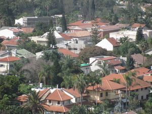 라마트하샤론의 오래된 정착지 모습