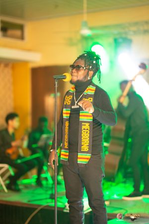 2019년 메그보나 콘서트 제1회 Kvngs 에디션에서 공연하는 메그보나