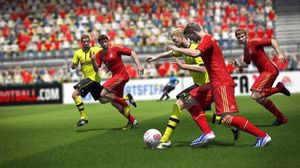 FIFA 14에서 분데스리가 클럽 보루시아 도르트문트와 바이에른 뮌헨의 경기