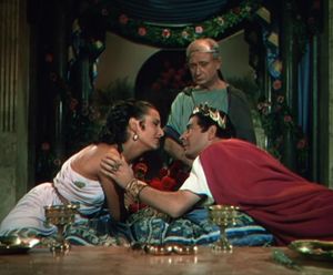 영화 쿼바디스 예고편에서 레오 겐과 함께