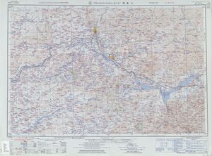 張家口}})를 포함하는 지도(육군 지도 제작부, 1963)