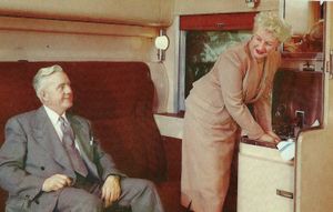 1950년대 풀먼 개인 침실