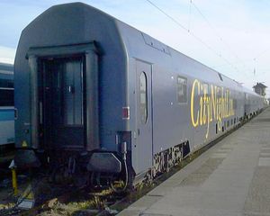 CityNightLine 이층 침대차