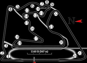 2010년에 사용된 내구 서킷