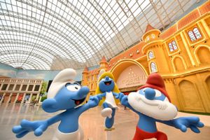 모스크바 드림 아일랜드의 스머프, 스머페트, 파파 스머프