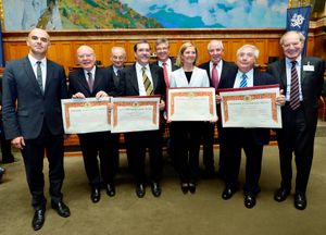 베른에서 열린 2013년 발잔상 시상식